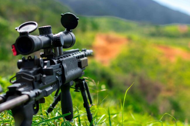 Which type of sight is most accurate and gives the best view of the target Which type of sight is most accurate and gives the best view of the target