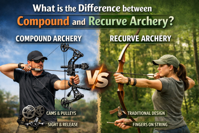 What is the Difference between Compound And Recurve Archery