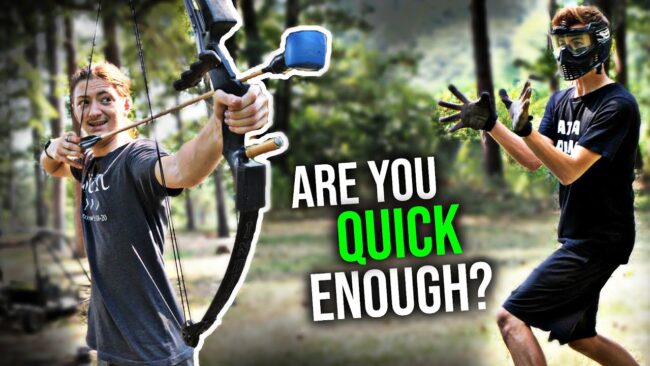 Is It Possible to Catch an Arrow Fired from a Bow