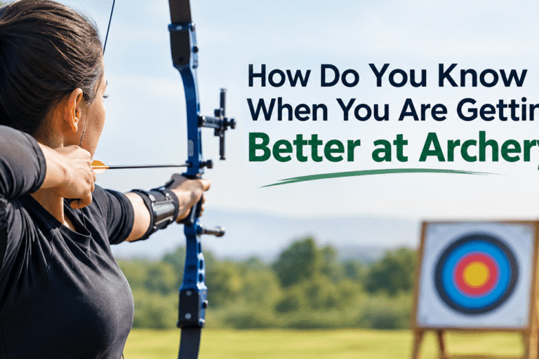 How do you know when you are getting better at archery How do you know when you are getting better at archery